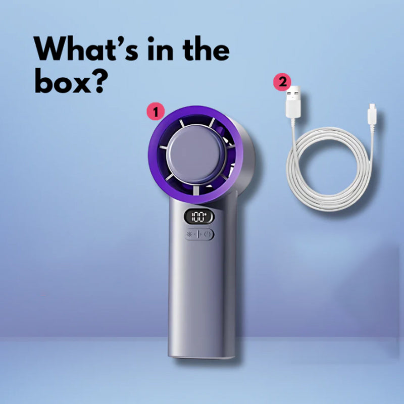 CycloBreeze – Stay Cool Anywhere for Up to 16 Hours