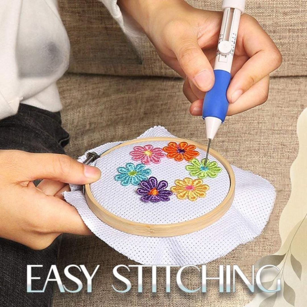 BloomStitching – Bring Fabrics to Life with Artistic Embroidery
