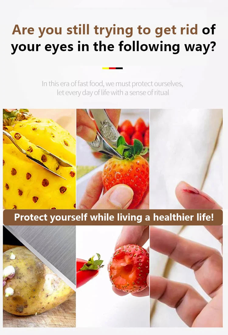 PineappleSwift - Quickly Removes Fruit Stems Without Crushing or Mess