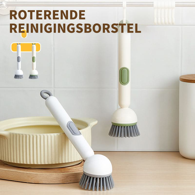2+1 FREE | 360Scrub – Rotatable Dish Brush with Long Handle