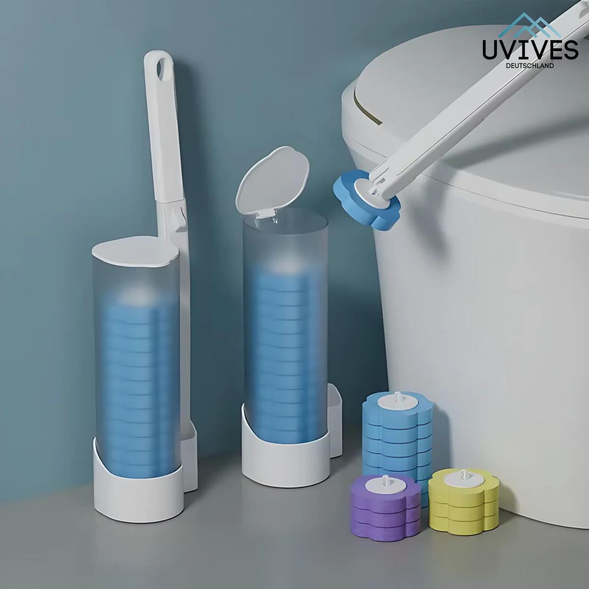 CleanGrip – Hygienically clean toilet without scrubbing