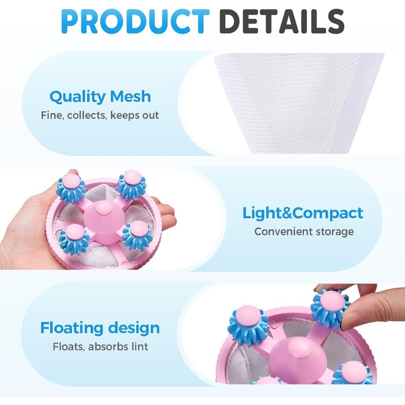 4+4 FREE | LaundryGuard – Instantly removes 80% of lint and pet hair with every wash