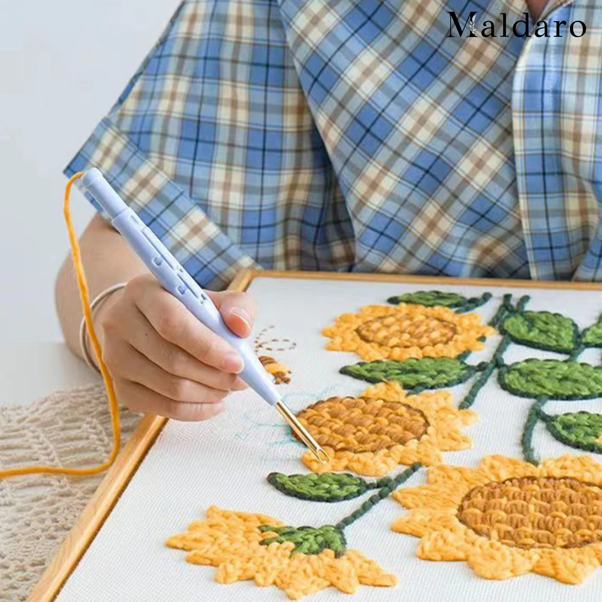 PunchThreadJoy – Relaxing Creative Stitching for Instant Calm