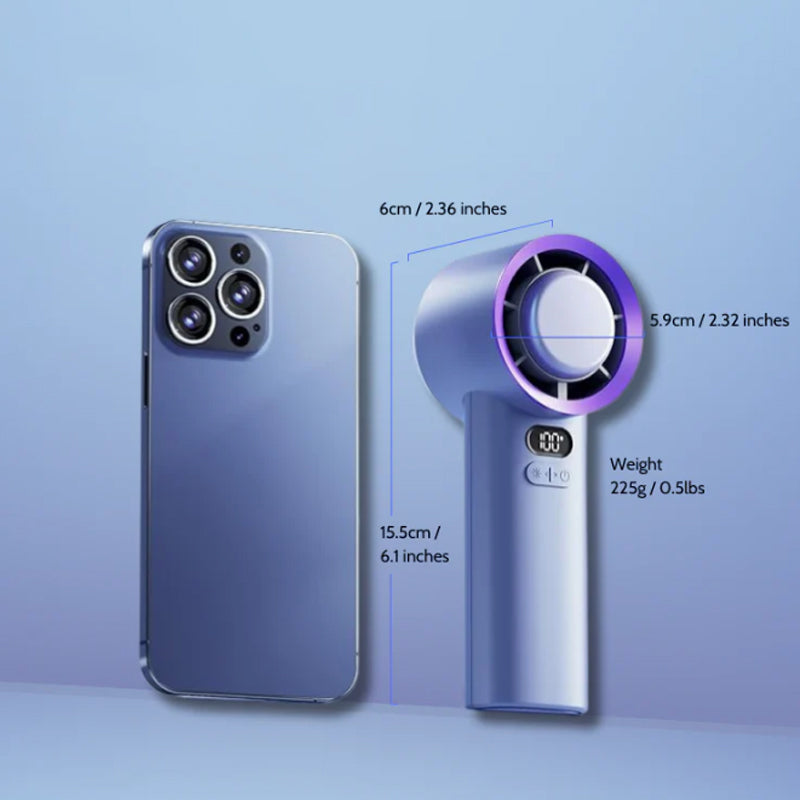 CycloBreeze – Stay Cool Anywhere for Up to 16 Hours
