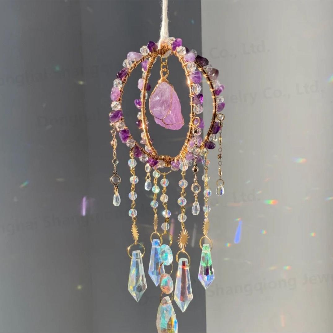 CrystalGleam - Brighten Your Home Instantly with Vibrant Crystal Rainbows