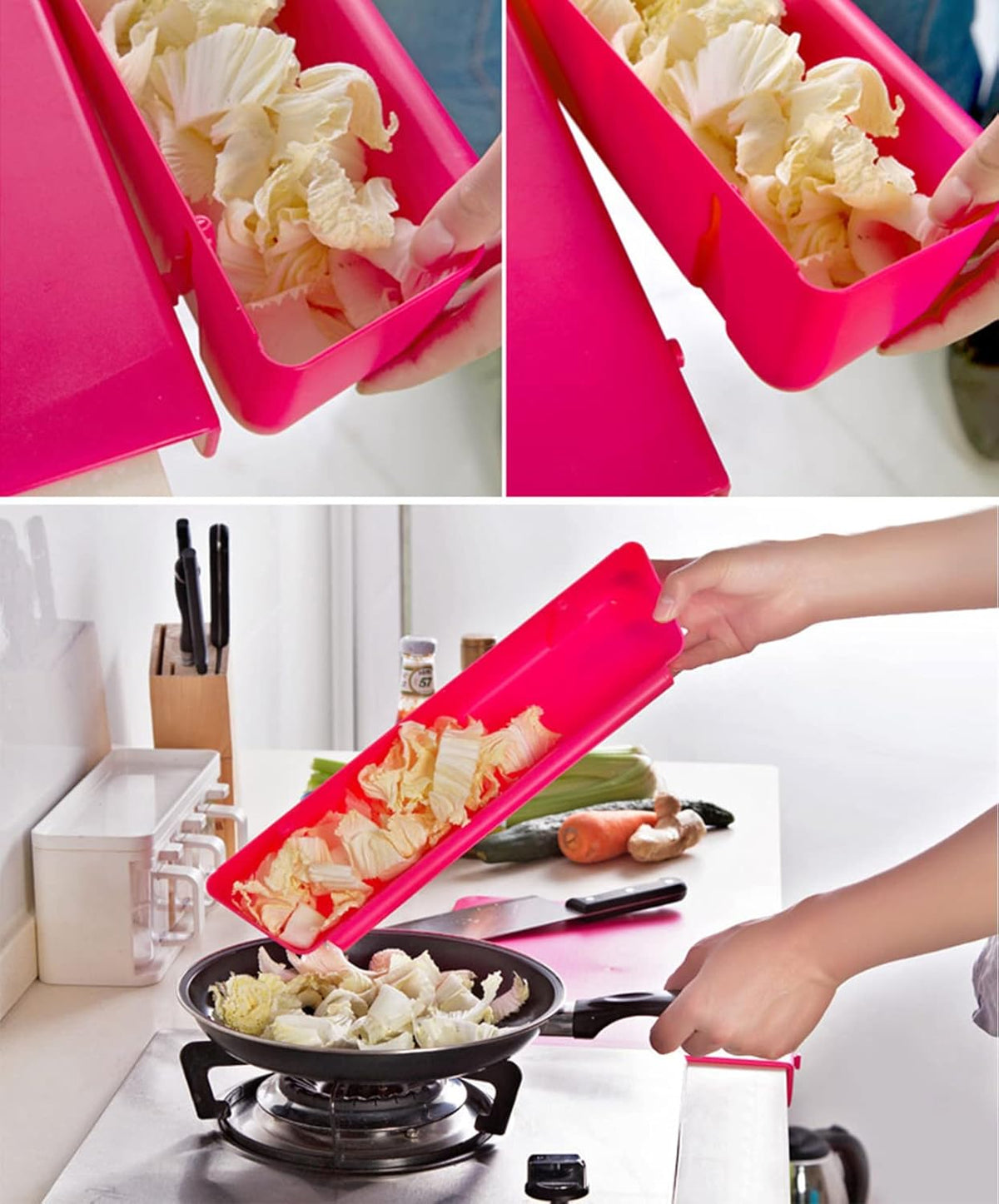 DrainCutGuard – keeps your cutting board dry, fresh, and knife-safe