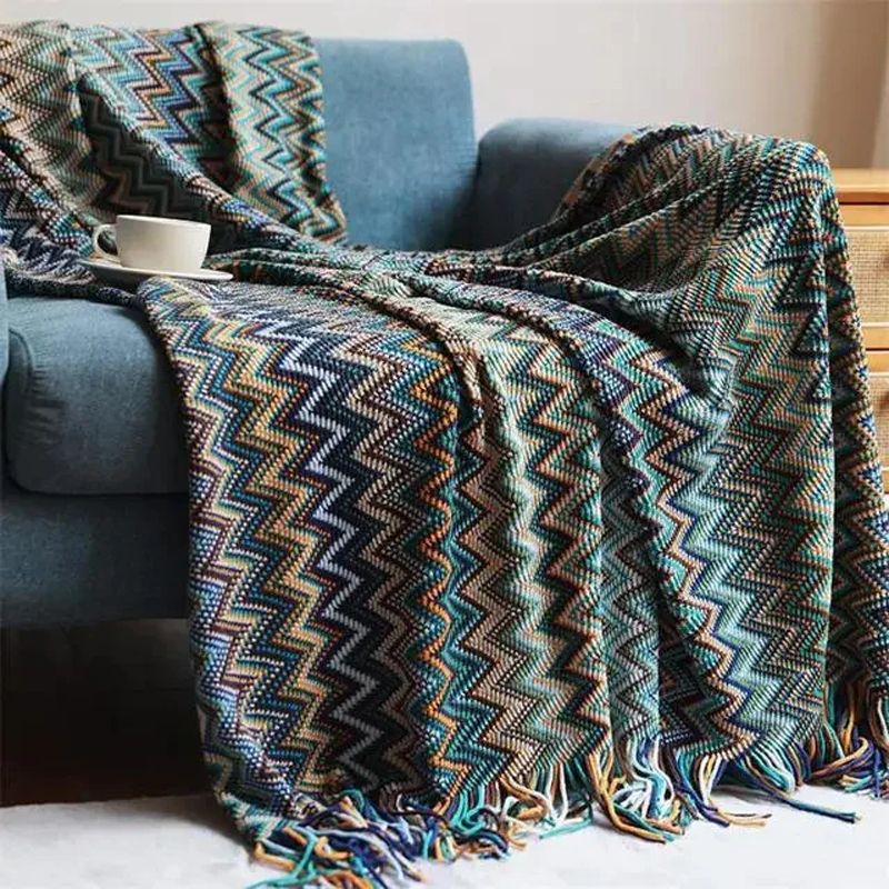 CasaLunaWeave – Boho Blanket That Combines Warmth and Style