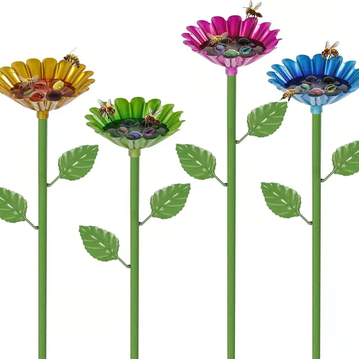 BloomNest - Attracts Bees & Butterflies with Refreshing Pollinator Oasis