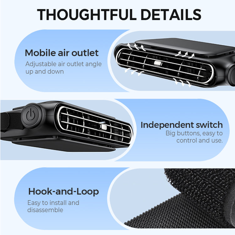 DriveBreeze – Instant Cooling for Any Seat with Adjustable Airflow