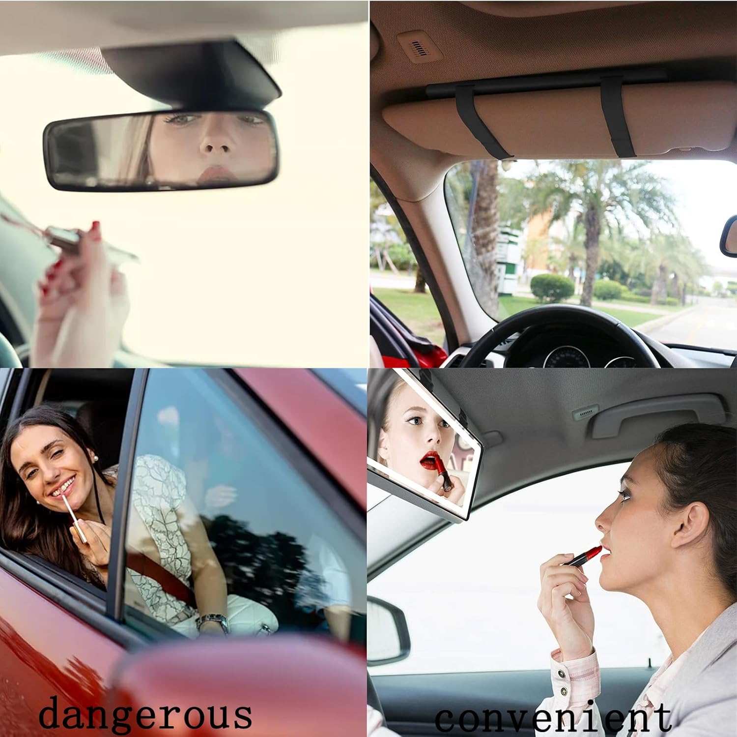 GlamRide – Your Perfect Travel Makeup Mirror