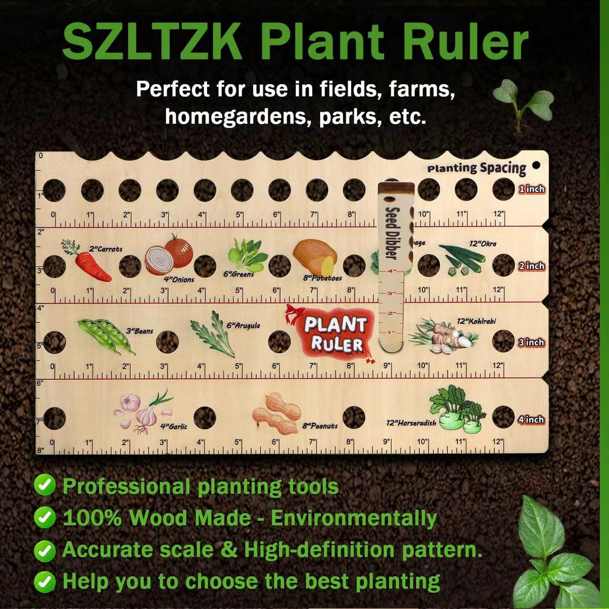 PlantPerfect – Grow Stronger Plants with Perfect Seed Spacing