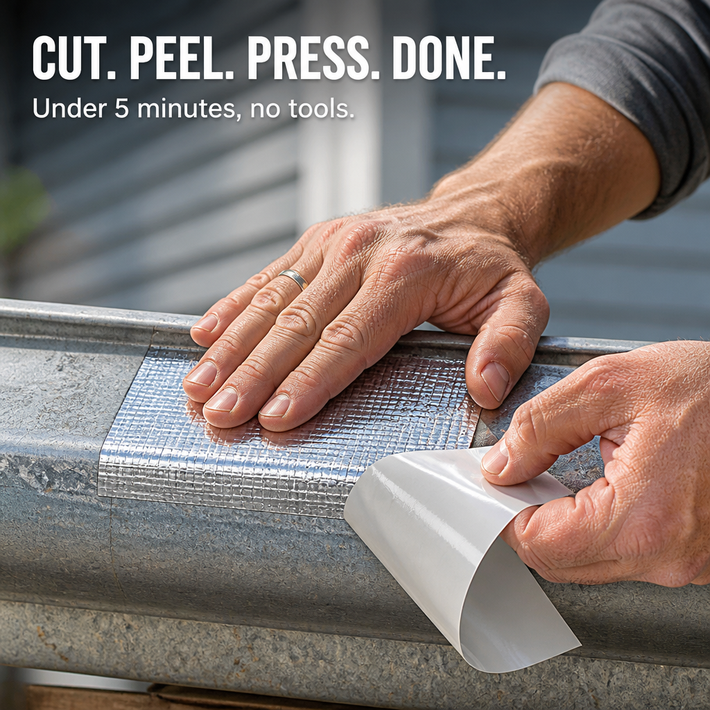 LeakGuardX – Stops leaks immediately and holds in any weather