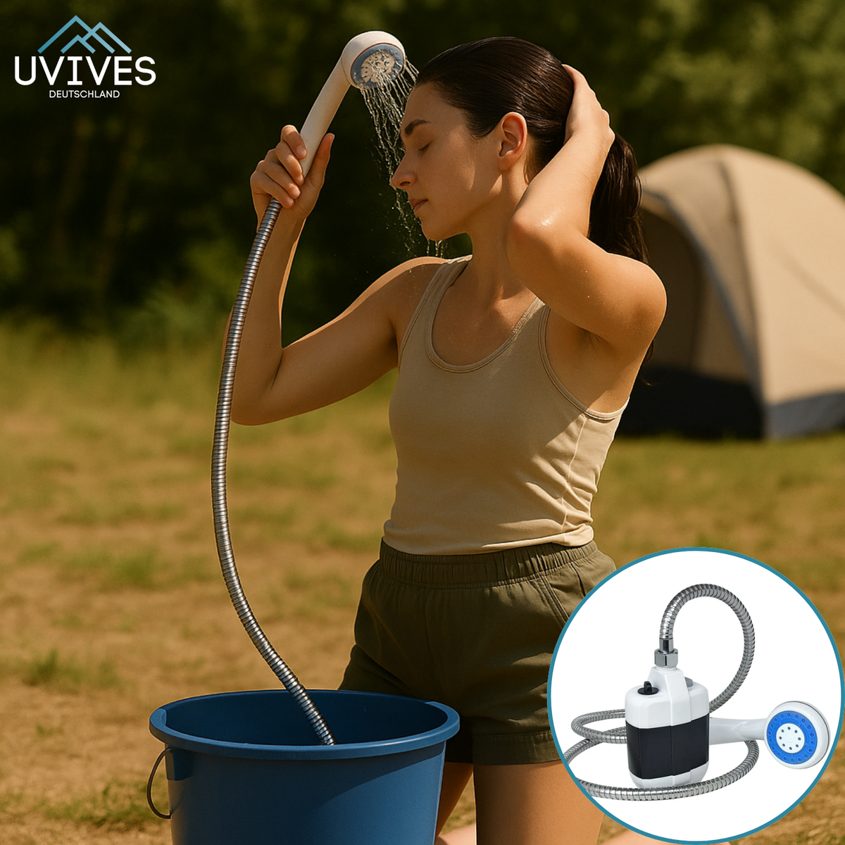 CampShower – Shower like at home, no matter where you are