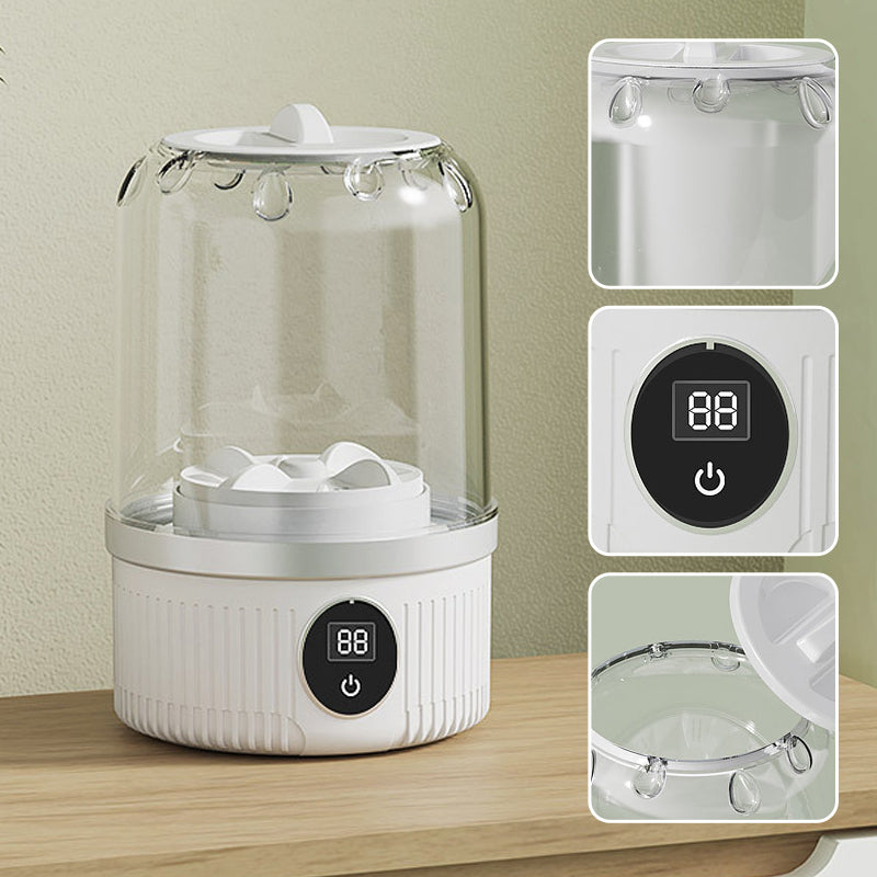 WashyGo Pro – The Wireless Mini Washing Machine for Anywhere!