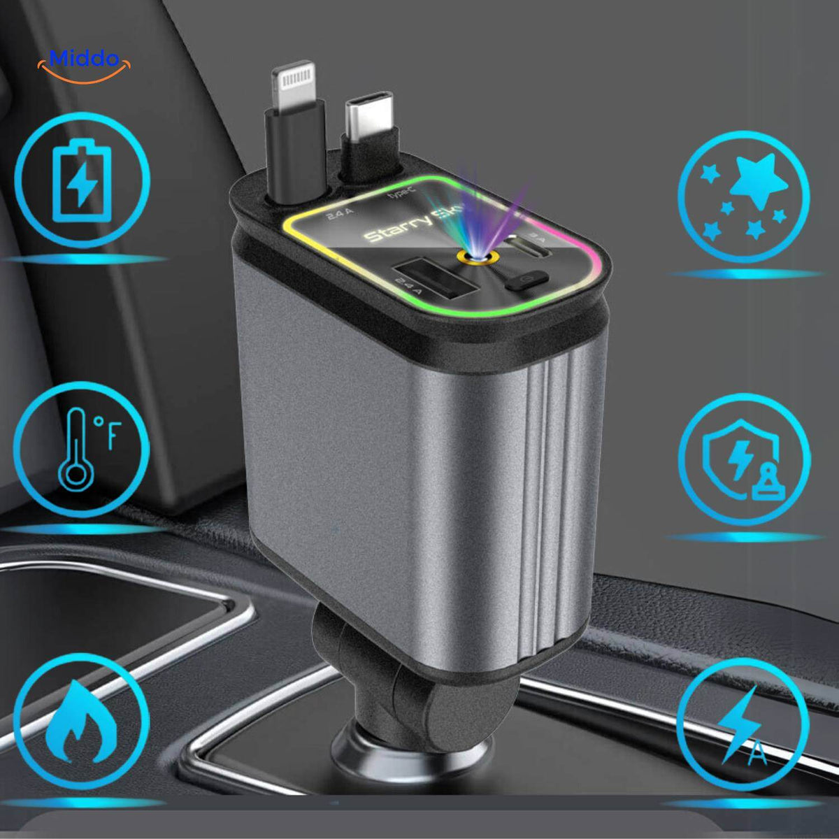 StarLuxCharge – Stay Powered on Every Drive with Fast, Secure Charging