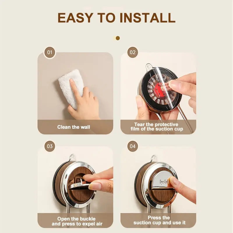 PaperRoll – Kitchen Roll Holder Without Drilling, with Style!