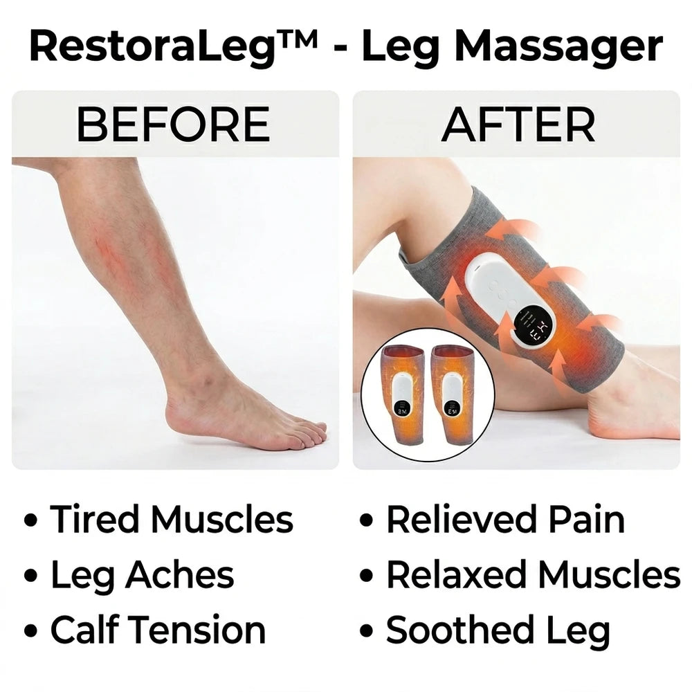 LegAura - Instant Relief for Heavy, Tired Legs and Energy Boost