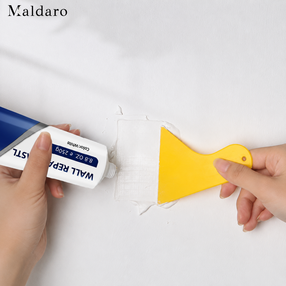 1+1 FREE | PatchQuick - Instantly Restore Walls to Flawless and Paint-Ready Condition