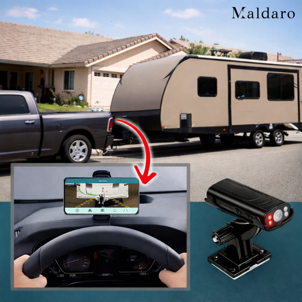 ClearView360 - Instantly Detect Blind Spots for Safe Reversing