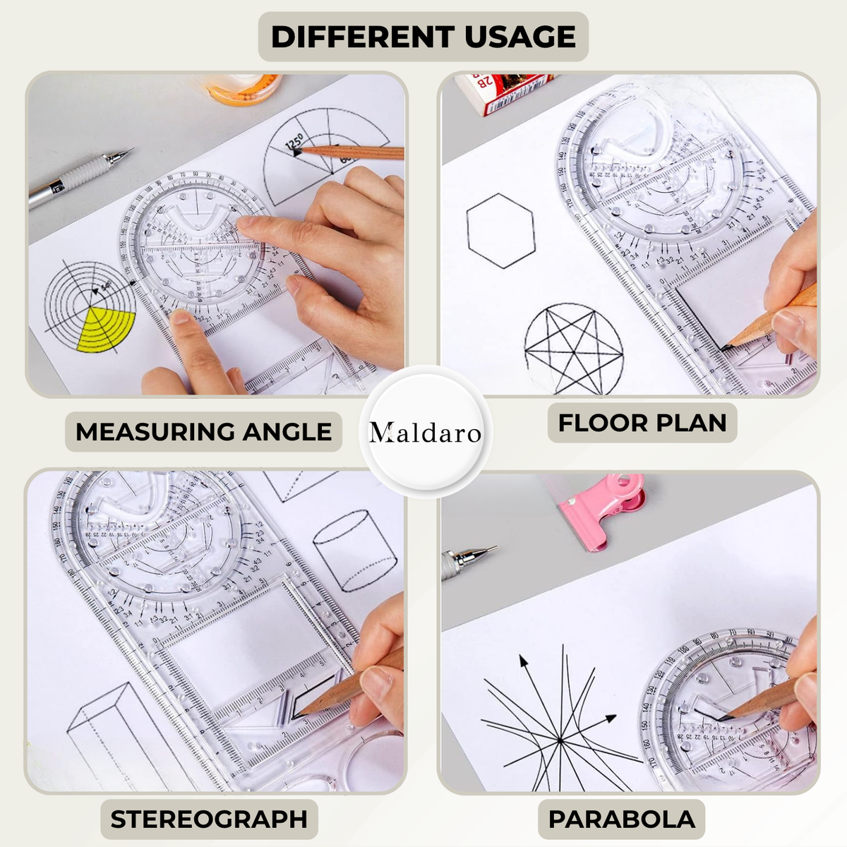 1+1 FREE | ArcSketch - Multi-function Drawing Ruler, Precision and Creativity