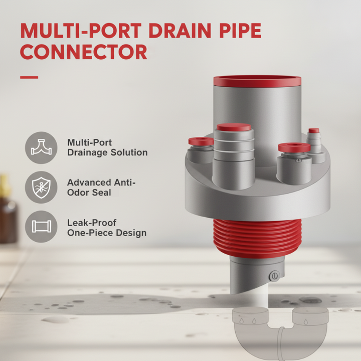 DrainLocker – Connect Multiple Devices Without Leaks or Odors