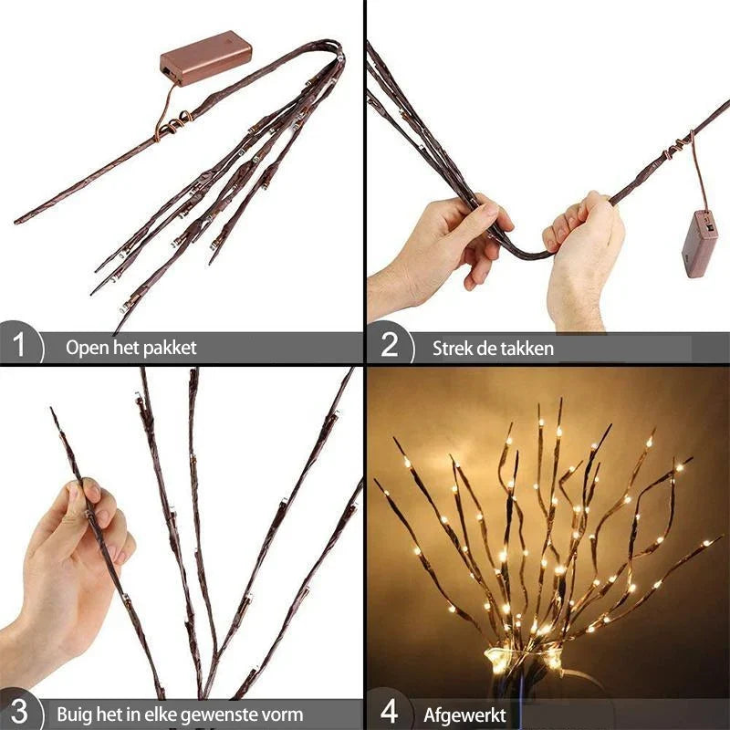 BranchLights - Instant warm, cozy lighting