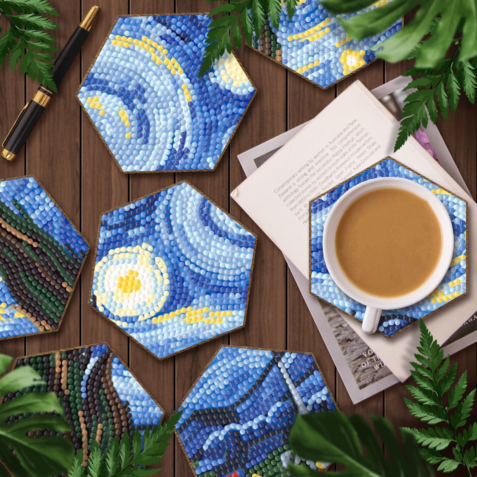 GlossHoneycomb – Creative Coasters That Beautify Your Home
