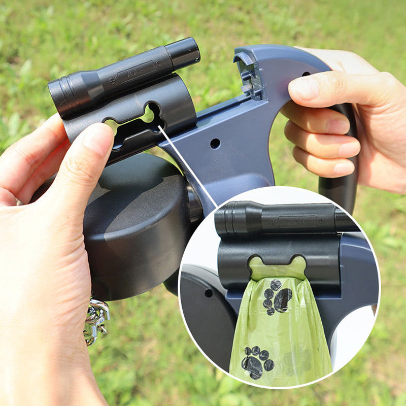 DoggieTame - Ultimate Tangle-Free Control and Safe Night Walks