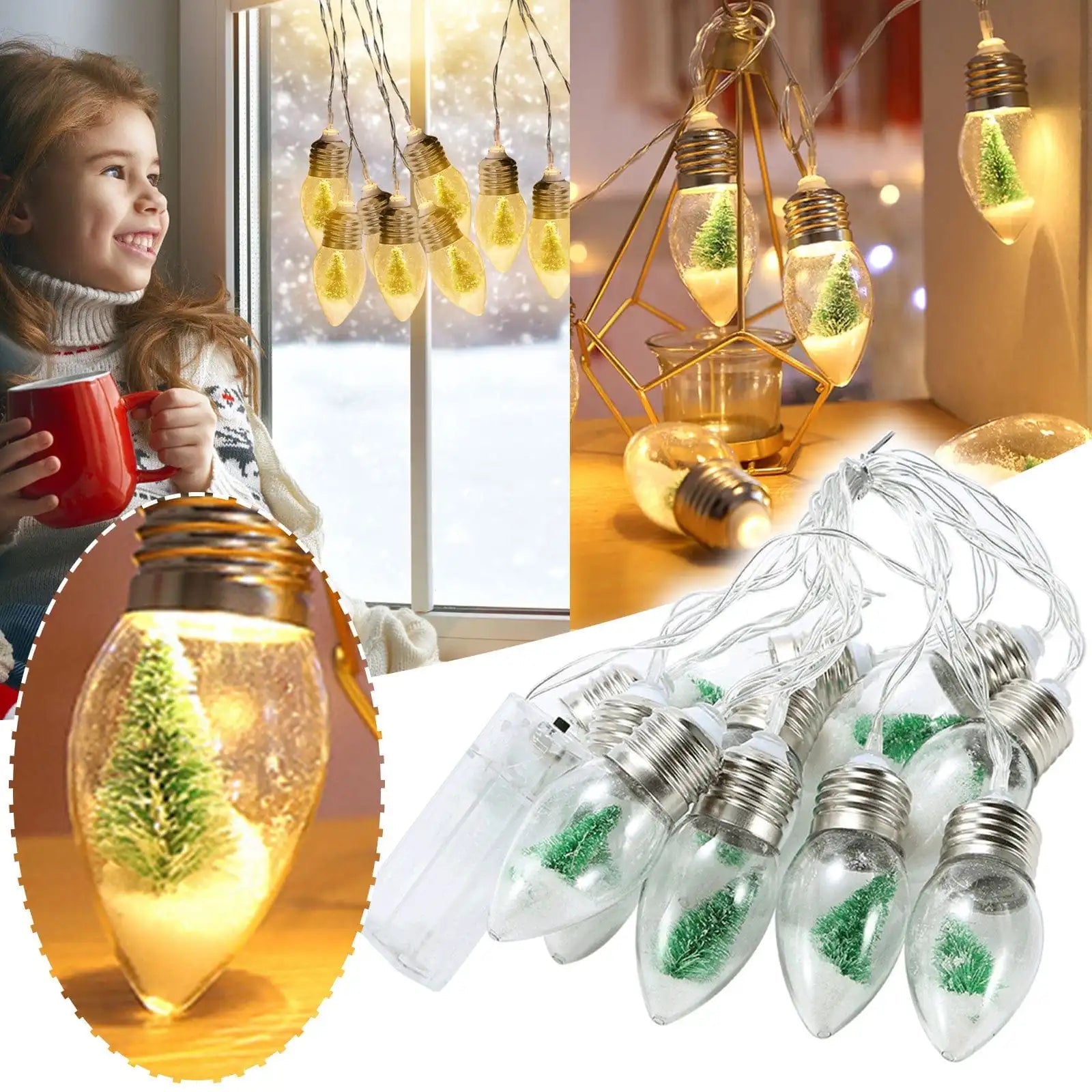 GlowTale – Nostalgic Christmas Magic for Hanging