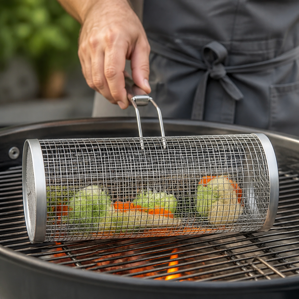 GrillFlow – Evenly Cooked Food, No Burnt Edges Every Time
