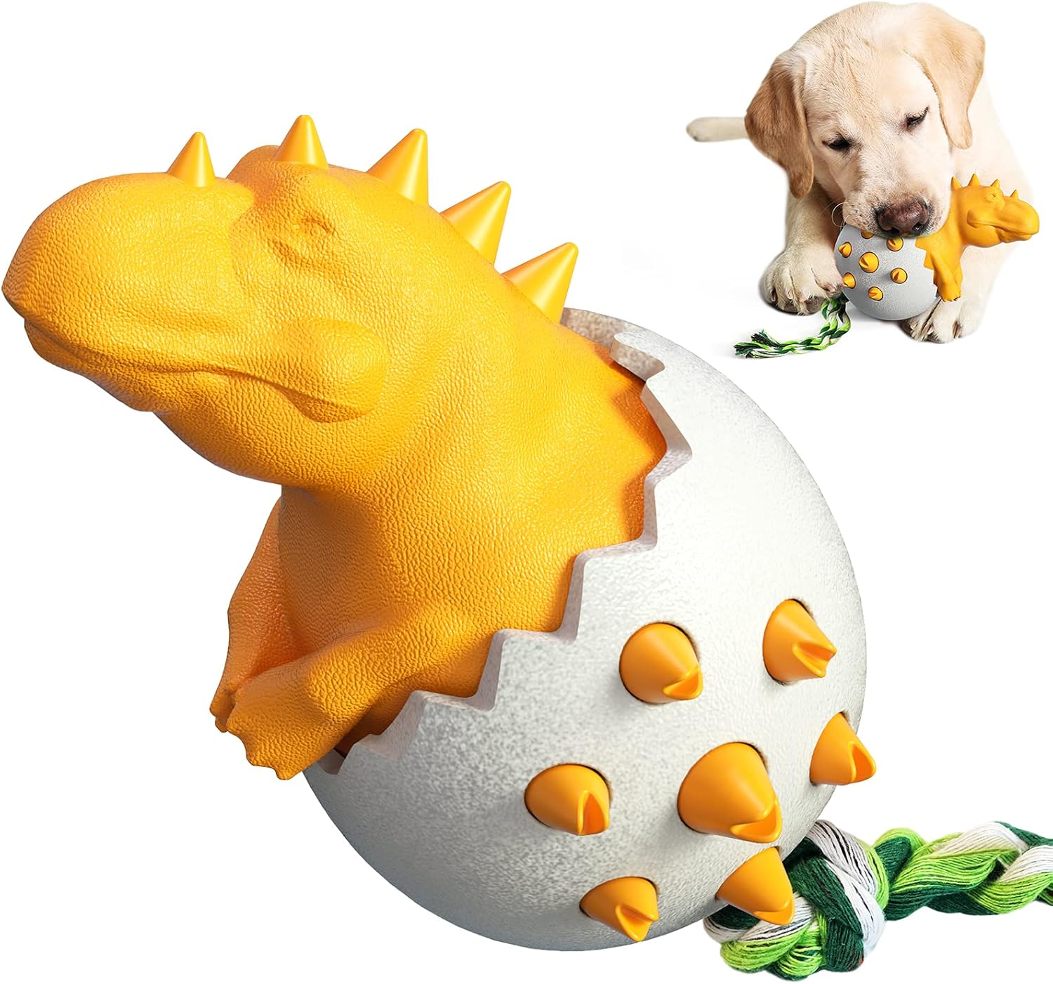 DinoEgg – The Indestructible Chew Egg for Healthy Dog Teeth!