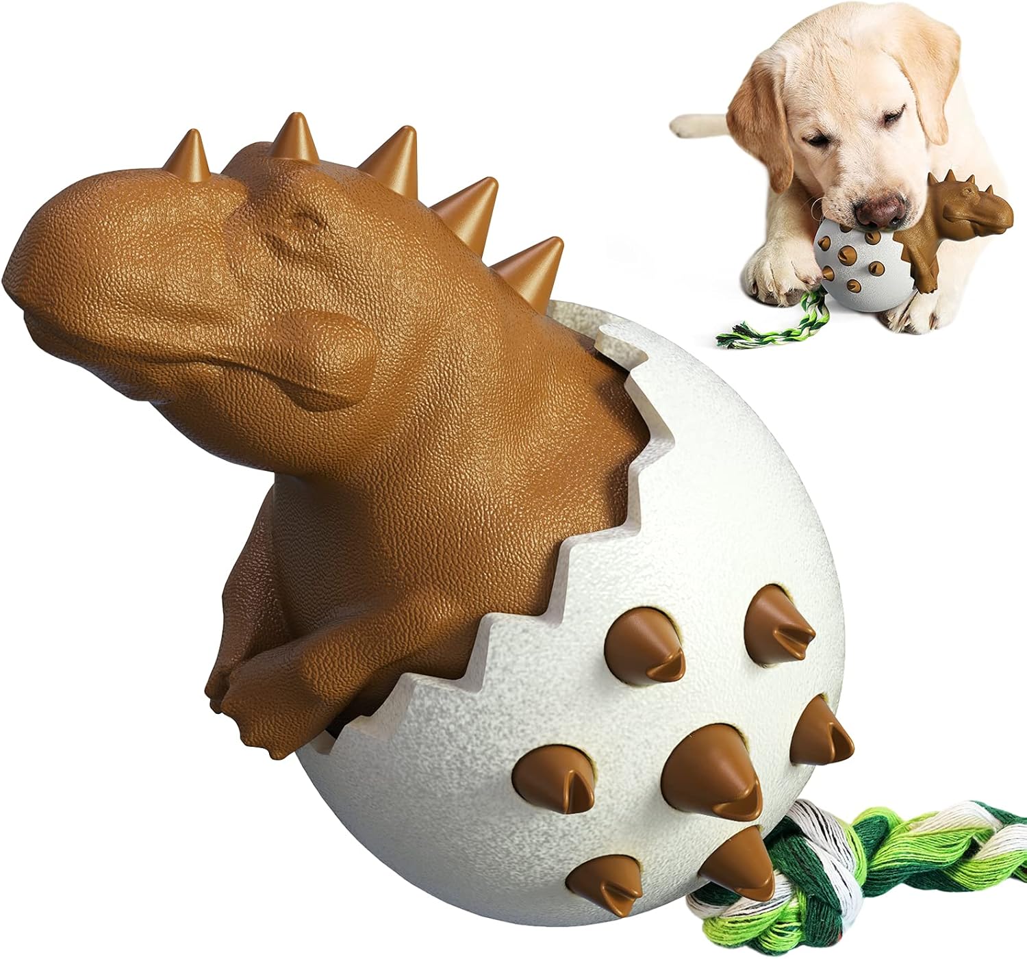 DinoEgg – The Indestructible Chew Egg for Healthy Dog Teeth!