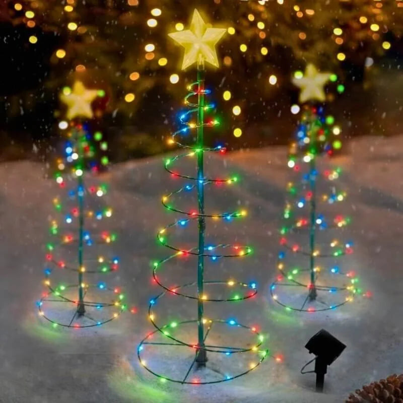 SolarTree – The Magic LED Christmas Tree with Solar Energy