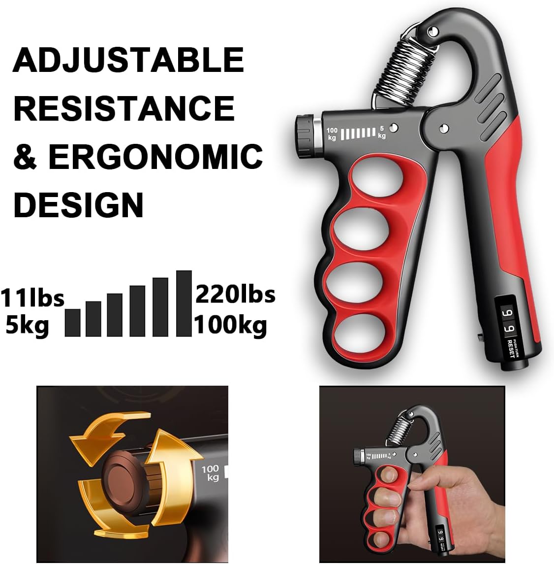 SqueezePro – Strong Forearms, Full Control, Visible Results