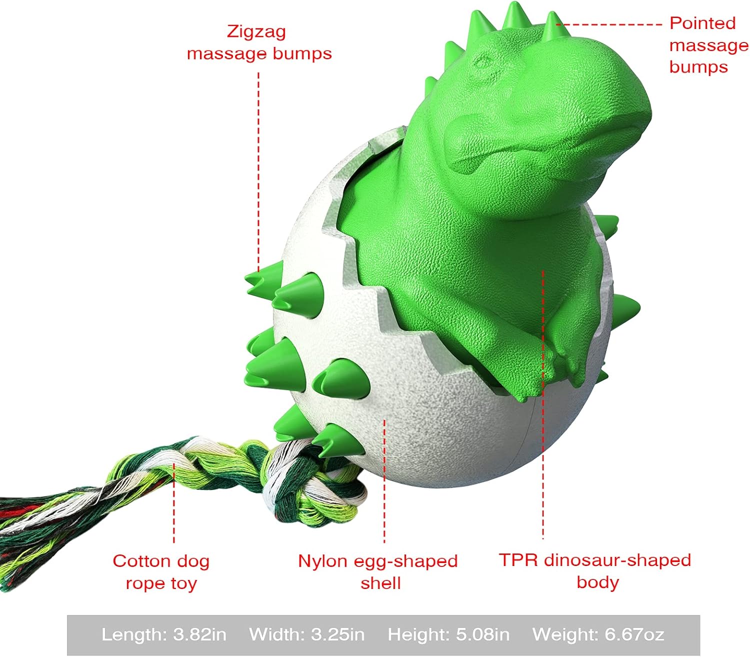 DinoEgg – The Indestructible Chew Egg for Healthy Dog Teeth!