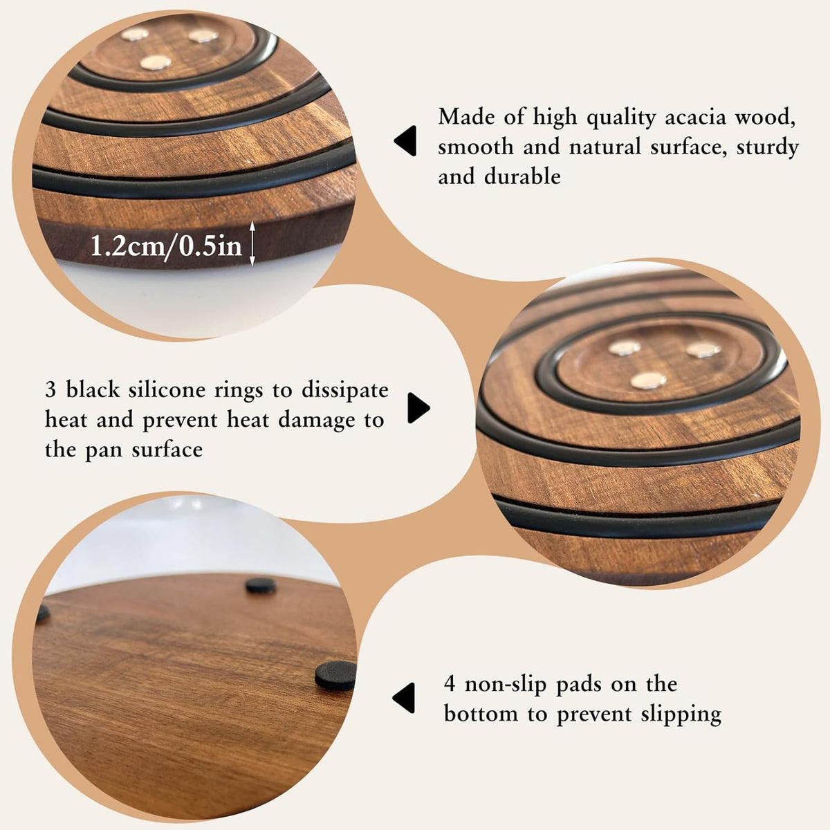 MagniWood – Safely Move Hot Pots Without Burning Surfaces