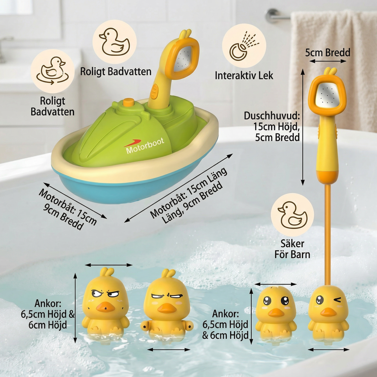 SplashWharf – Makes bath time a fun water adventure