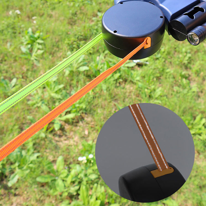 DoggieTame - Ultimate Tangle-Free Control and Safe Night Walks