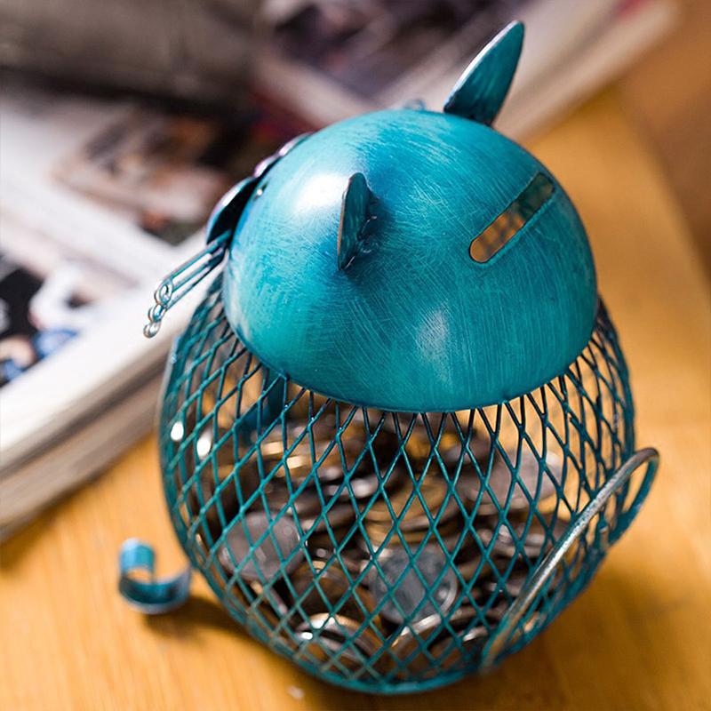 BluePurrCoin – Durable Cat Piggy Bank for Stylish, Secure Saving