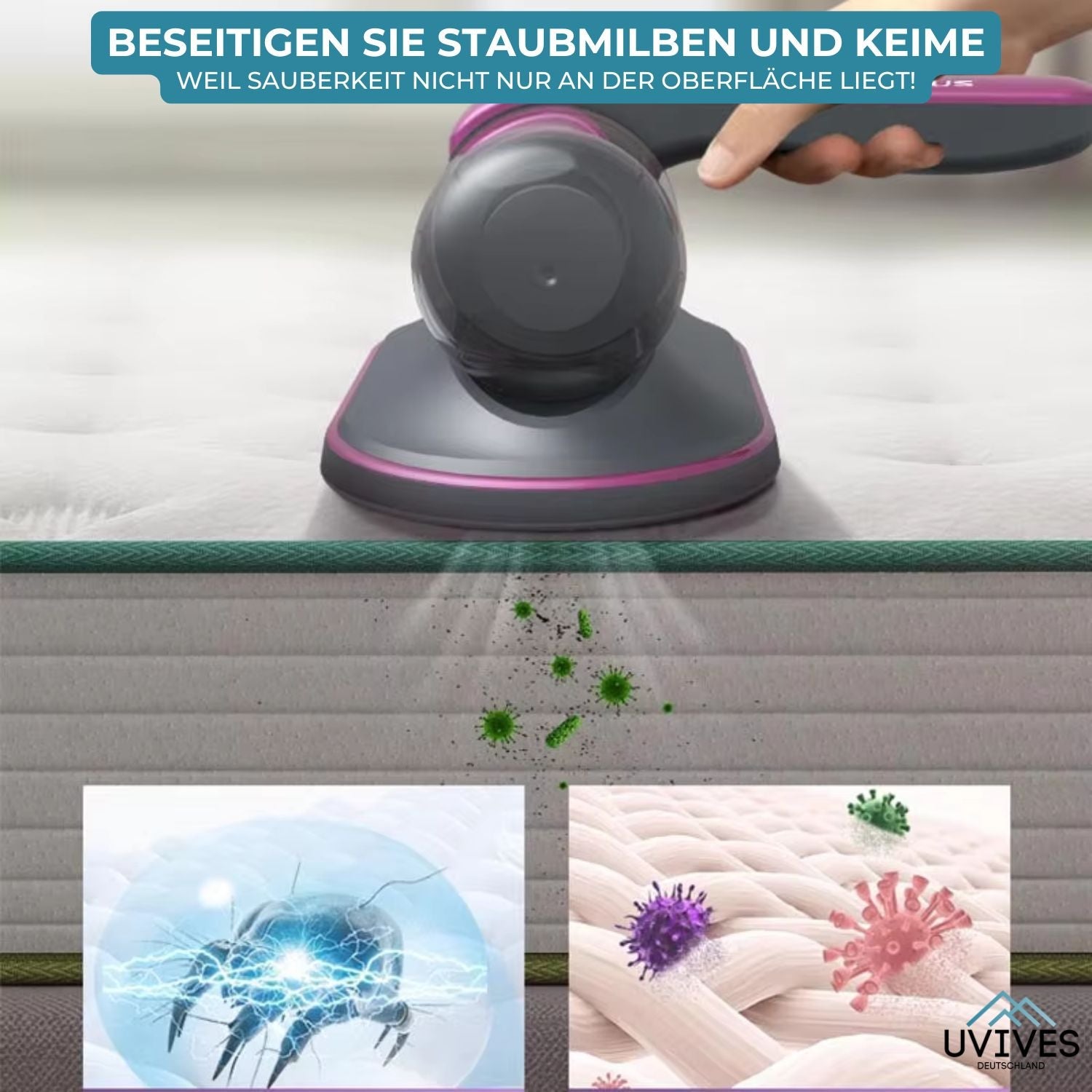 MiteBuster™ - Vacuum Cleaner for Removing Household Mites