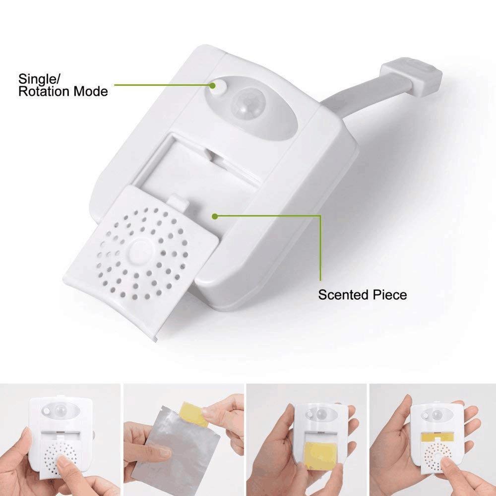 LumiClean – Colorful Toilet Light with UV Hygiene