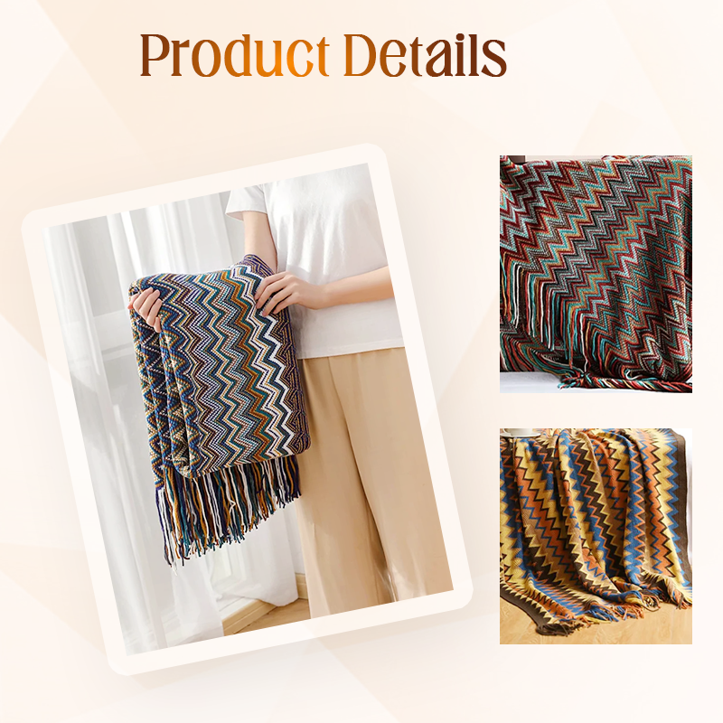 CasaLunaWeave – Boho Blanket That Combines Warmth and Style