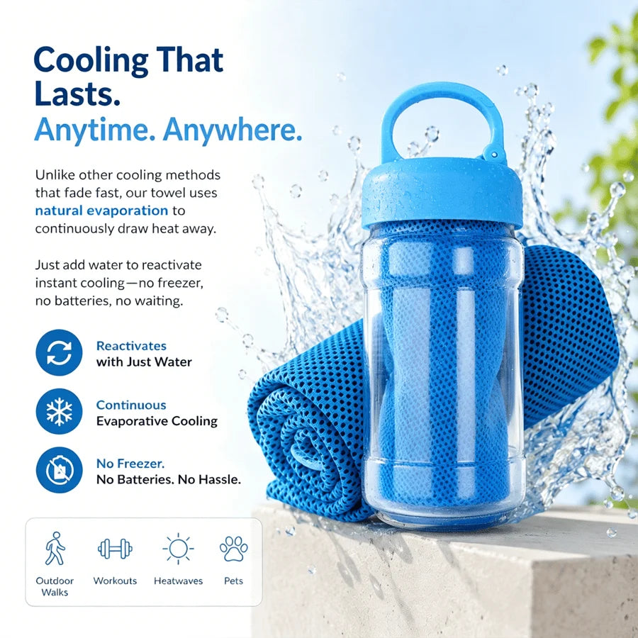 1+1 FREE | CoolVibe - Instantly Beat Heat and Stay Refreshed Everywhere