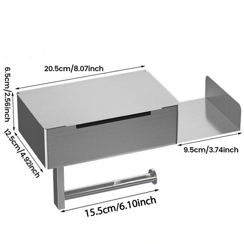 BathStow – Bathroom organization without drilling or wall damage