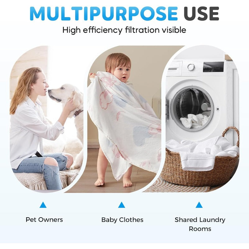 4+4 FREE | LaundryGuard – Instantly removes 80% of lint and pet hair with every wash