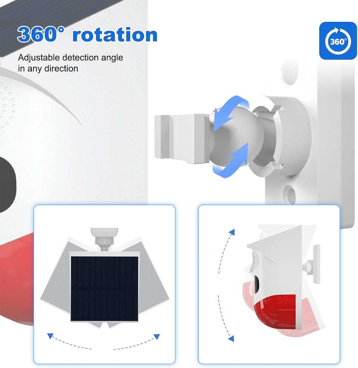 SecureGuardAlert – Quickly Stop Intruders with Loud Siren and Bright Light