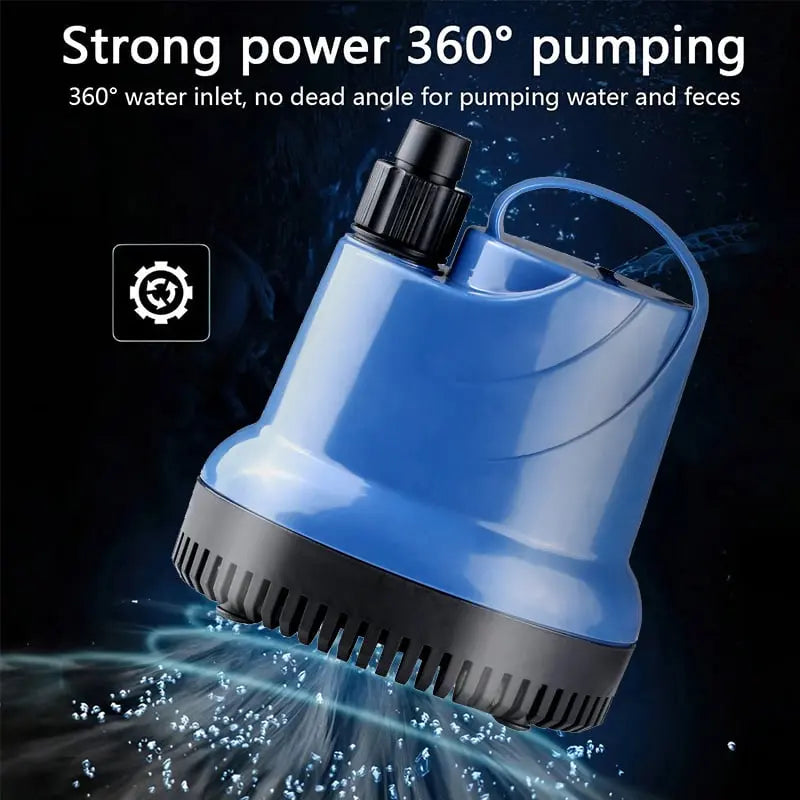 AquaPure – Crystal Clear Water, Whisper-Quiet Cleaning!