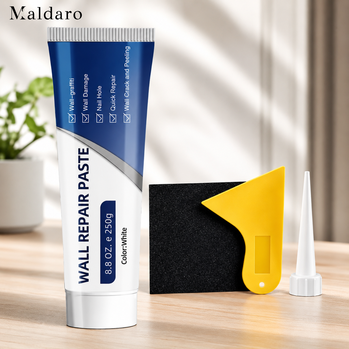 1+1 FREE | PatchQuick - Instantly Restore Walls to Flawless and Paint-Ready Condition