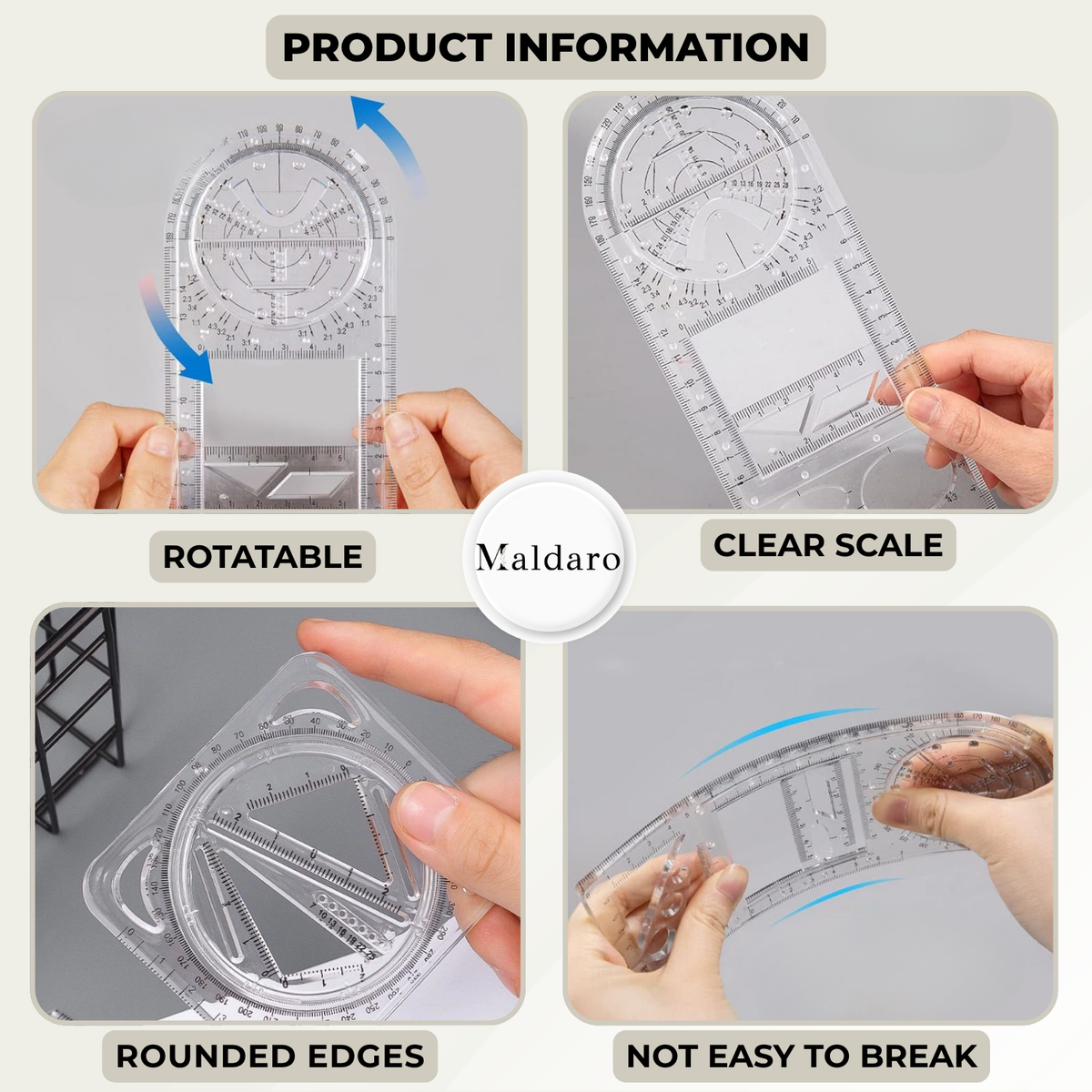 1+1 FREE | ArcSketch - Multi-function Drawing Ruler, Precision and Creativity