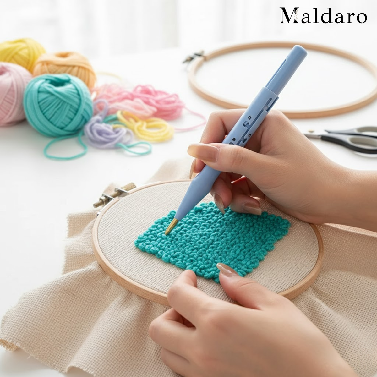 PunchThreadJoy – Relaxing Creative Stitching for Instant Calm